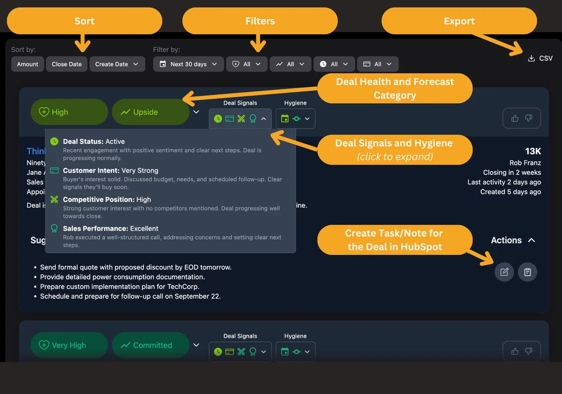Deal Pulse (Replaces Deal Progress)